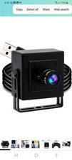 Mini Box USB Camera for Computer 5megapixel HD Webcam with 3.6mm Lens for Mac...