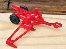 Vintage Marx Toy Red Trailer Wheels Replacement Plastic Parts USA