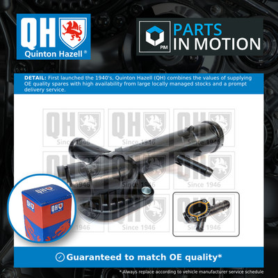 Coolant Flange / Pipe fits SKODA RAPID 1.6D 12 to 19 Water QH 03L121132F Quality