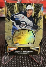 2022-23 Upper Deck SPX Hockey Michael Eyssimont Finite Rookies Gold /25 Jets