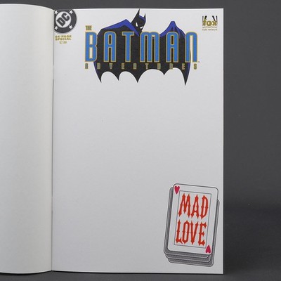BATMAN ADVENTURES MAD LOVE #1 Facsimile Cvr C Blank Sketch DC Comics 2026 ptg