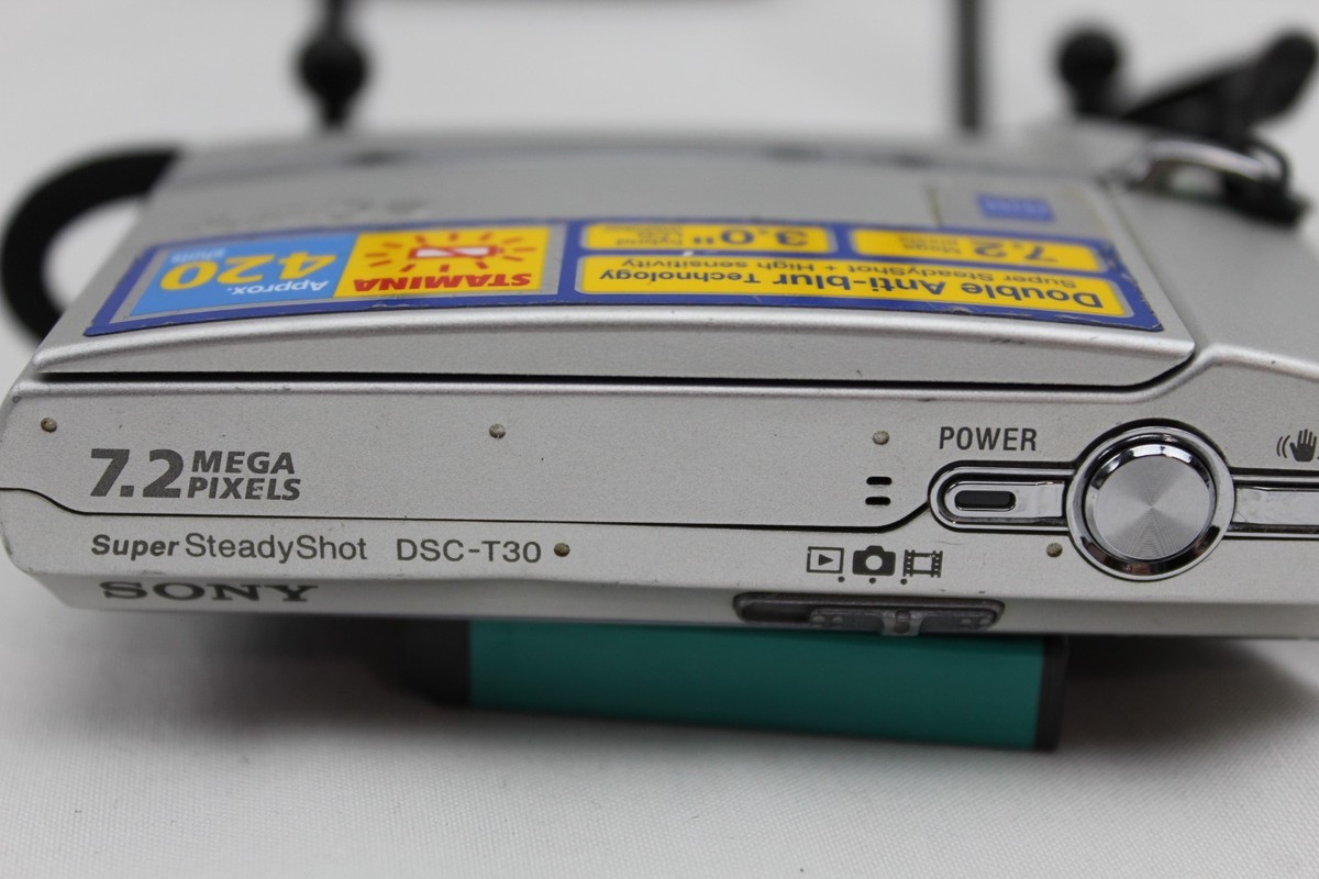 SONY Cyber-shot DSC-T30 シルバー Amazon | ソニー SONY デジタルカメラ サイバーショット T30