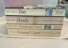 Taylor’s Guide to Trees Shrubs Ornamental Grasses Ground Covers lot of 4 books