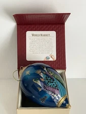 World Market Li Bien We Three Kings Classic 2024 Glass Teardrop Ornament W/box