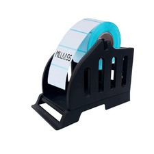 Thermal Label Holder, for Rolls and Fan-Fold Labels, Plastic, Work with Deskt...
