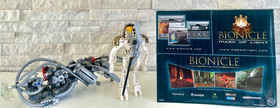 Bionicle Takutanuva 10201 With Movie Mask & Manuals.  Complete .