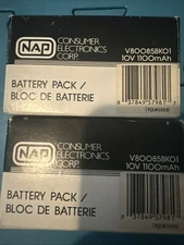Nap Consumer Electronics Crop. Battery Pack. 10V 1100mAh. V80085BKO1