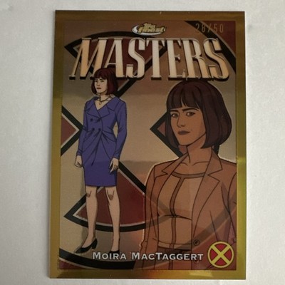 Topps Finest X-men 97 2025 - Masters Moira MacTaggert #42/50 GOLD