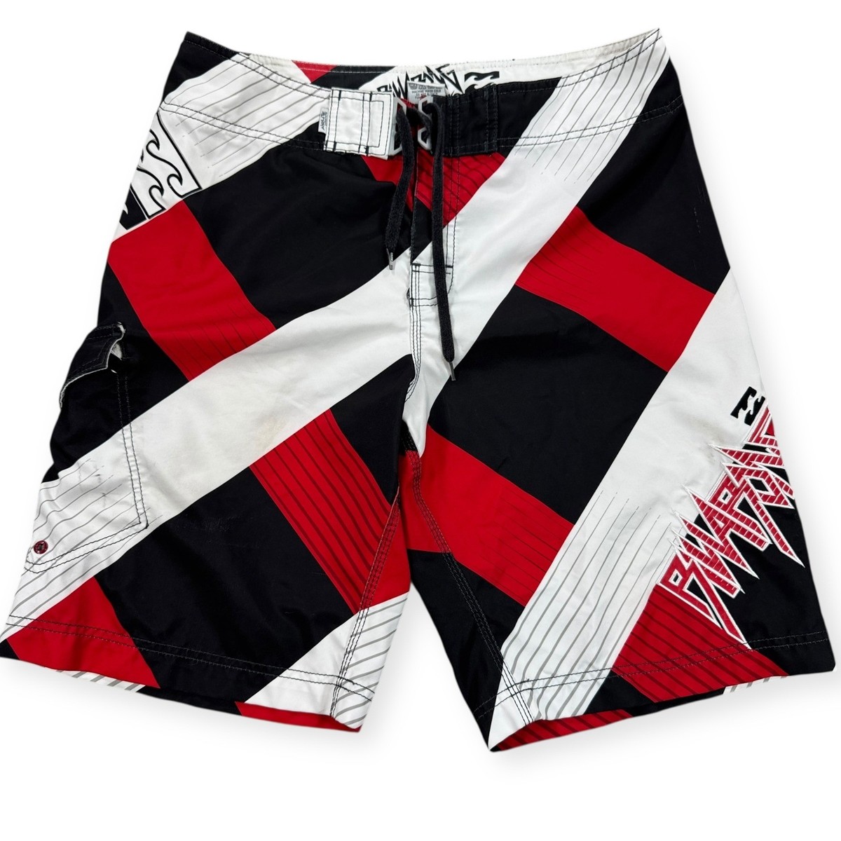 サーフィン・ボディボード Mens new Billabong board sgorts Billabong Shorts Men's Size 36 Red JP Signature Series Y2K Revival