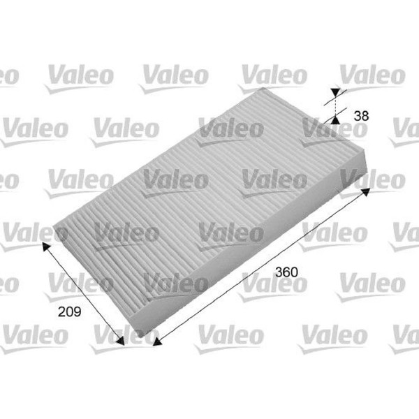 Valeo 698871 Filter Innenraumluft FüR Mercedes Benz Viano Vito Mixto W639-image