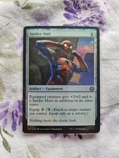 Spider-Suit - 176 - Foil - SPM - NM - MTG Magic the Gathering