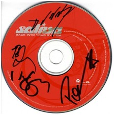 Saliva Signed X5 Autographed Back Into Your System CD