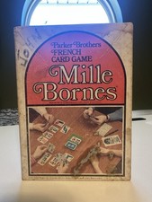 Vintage 1971 Mille Bornes French Card Game By Parker Brothers