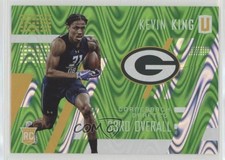 2017 Panini Unparalleled Class of Rookie Lime Green 92/499 Kevin King #268 c6v