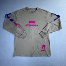 Men s Nicki Minaj  Chun-Li Beige Long Sleeve ...