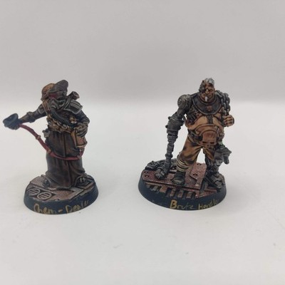 Necromunda Brute Handler & Chem Dealer - Painted AW244