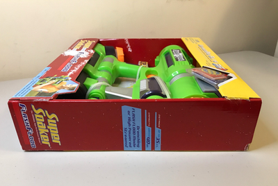 Vintage Super Soaker Flash Flood Water Gun Green NEW SEALED in Box
