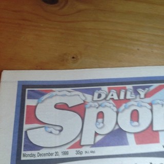 Page 3 girls inc LDM. Sunday sport complete newspaper 20 /12/1999.