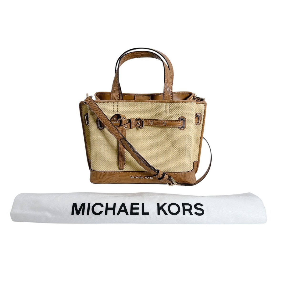 Borsa a tracolla Michael Kors borsa a mano marrone donna 35T2GU5S1W1214