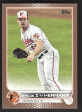 2022 Topps #157 Bruce Zimmermann Gold #/2022
