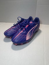 PUMA Men  s Size 12.5 ULTRA 5 ULTIMATE MXSG Lapis Lazuli Soccer Cleats 107689-01