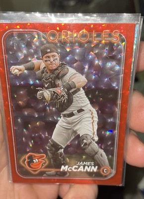 2024 Topps Series 2 - James McCann #448 Red Foil /199