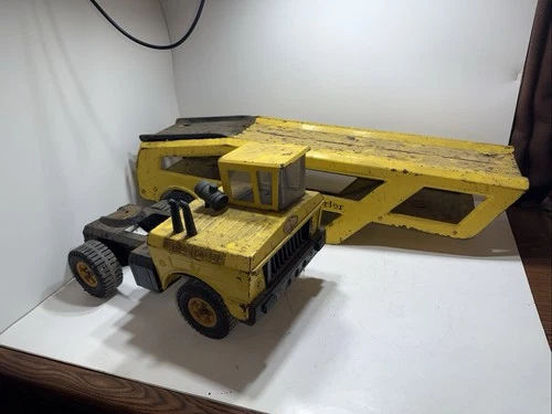 Vintage Mighty Tonka Car Carrier 34” Inches Long