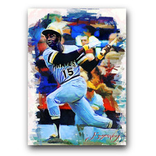 Gene Clines Art Card Limited 6/50 Edward Vela Signed (Pittsburgh Pirates)