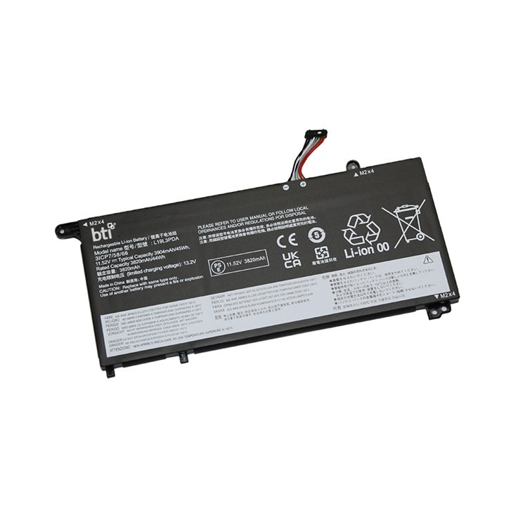 BTI L19M3PDA compatible 44Wh 3-cell battery for LENOVO THINKBOOK 14 G4 G5