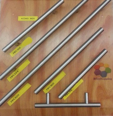 Maniglie Per Cucina In Acciaio Inox - 224 Mm, Per Cassetti E Armadi, Design Moderno - Foto 9