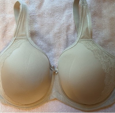 Wacoal 853186 Retro Chic Spacer Underwire Seamless Contour Bra 34H Toast