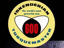 Isky Iskenderian Torquemaster Cams Orig. Vintage 60s 70s Racing Decalsticker