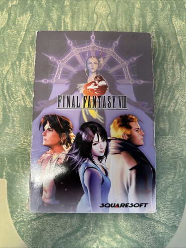FINAL FANTASY VIII 2000 PC CD-Rom Game Original Sleeve 5 CD's Manual ...
