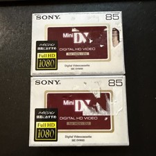 Lot Of 2 Sony 85min Mini DV HDV Digital Video Cassette Recording Tape Brand New