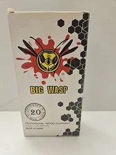 Big Wasp 20 Cartridge Professional Tattoo Equip. Needles With Finger Ledge #12