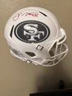 San Francisco 49ers Salute to Service Autographed Joe Montana authentic helmet