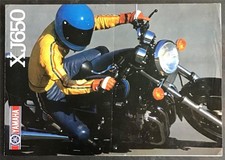 YAMAHA XJ650 Motorcycle Sales Brochure 1982 #LIT- 3MC-0107583-82E