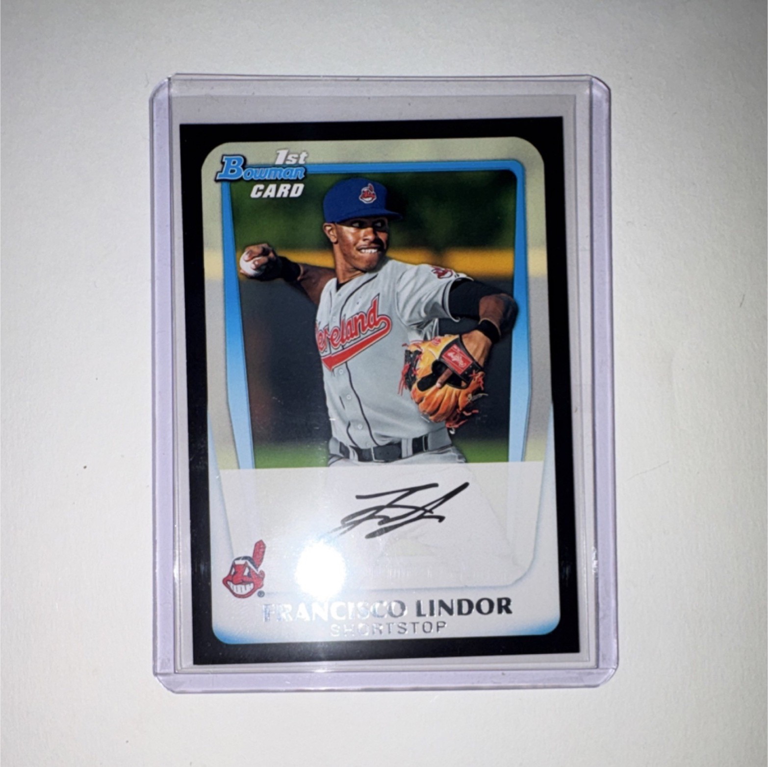 2011 Bowman Draft Picks & Prospects Francisco Lindor 1st Bowman BDPP53
