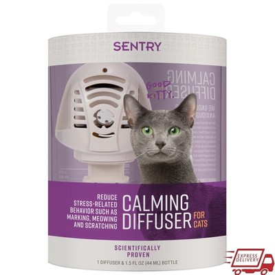 Calming Diffuser Cats & Kittens Stress Relief Pheromone Plug-in 30 Day Supply US