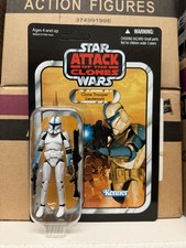 2012 Star Wars Vintage Collection - VC109 Clone Trooper Lieutenant - UNPUNCHED