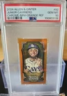 2024 Allen & Ginter Junior Caminero Orange chrome mini Rc 13/25 PSA 10 jrsy #