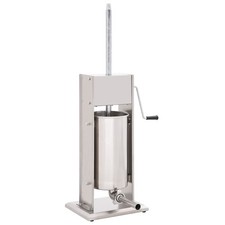 Poussoir à Saucisse Manuel 15 L Acier Inoxydable Machine de Remplissage vidaXL