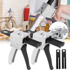 2x 50ml AB Klebepistole Handdosierpistole Leichtlaufpistole mischpistole 1:1&2:1