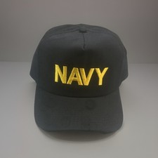 Vintage United States NAVY snapback Hat Cap MADE IN USA