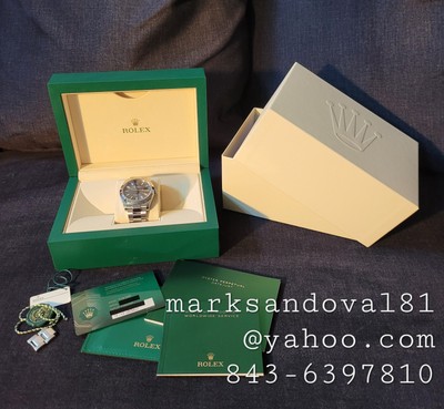 Rolex Datejust 41 126300 Slate/ Rhodium- Complete Set
