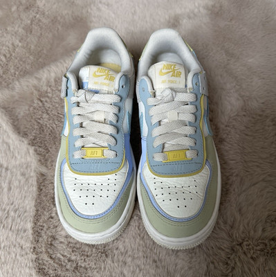 Nike Air Force 1 Shadow  Sneaker Leder Schnürung mehrfarbig EU 35,5