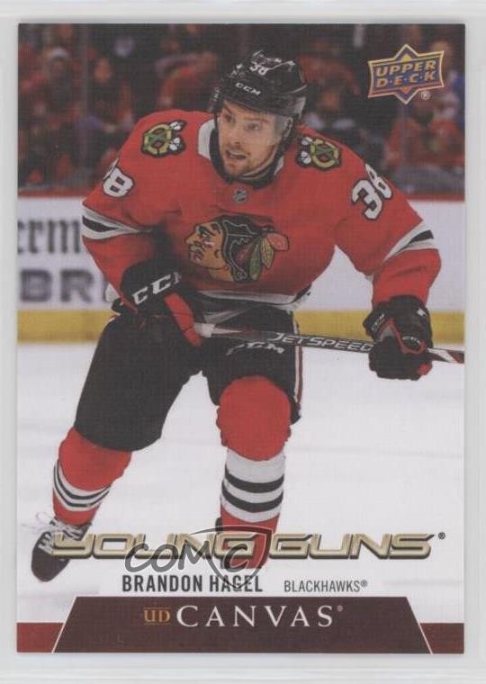 2020-21 Upper Deck UD Canvas Young Guns Brandon Hagel #C221 f1q