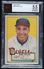 1952 Topps Bob Feller #88 BVG 5.5 HOF 0q3