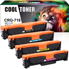 4 Toner Cartridge Canon 718 Fits For Canon LBP7200Cdn LBP7210Cdn LBP7660Cdn