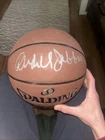 Kareem Abdul Jabbar Autographed Basketball with Certificate of Authenticity